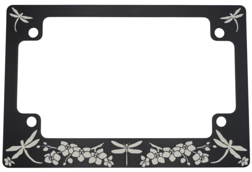 Dragonfly Motorcycle License Plate Frame