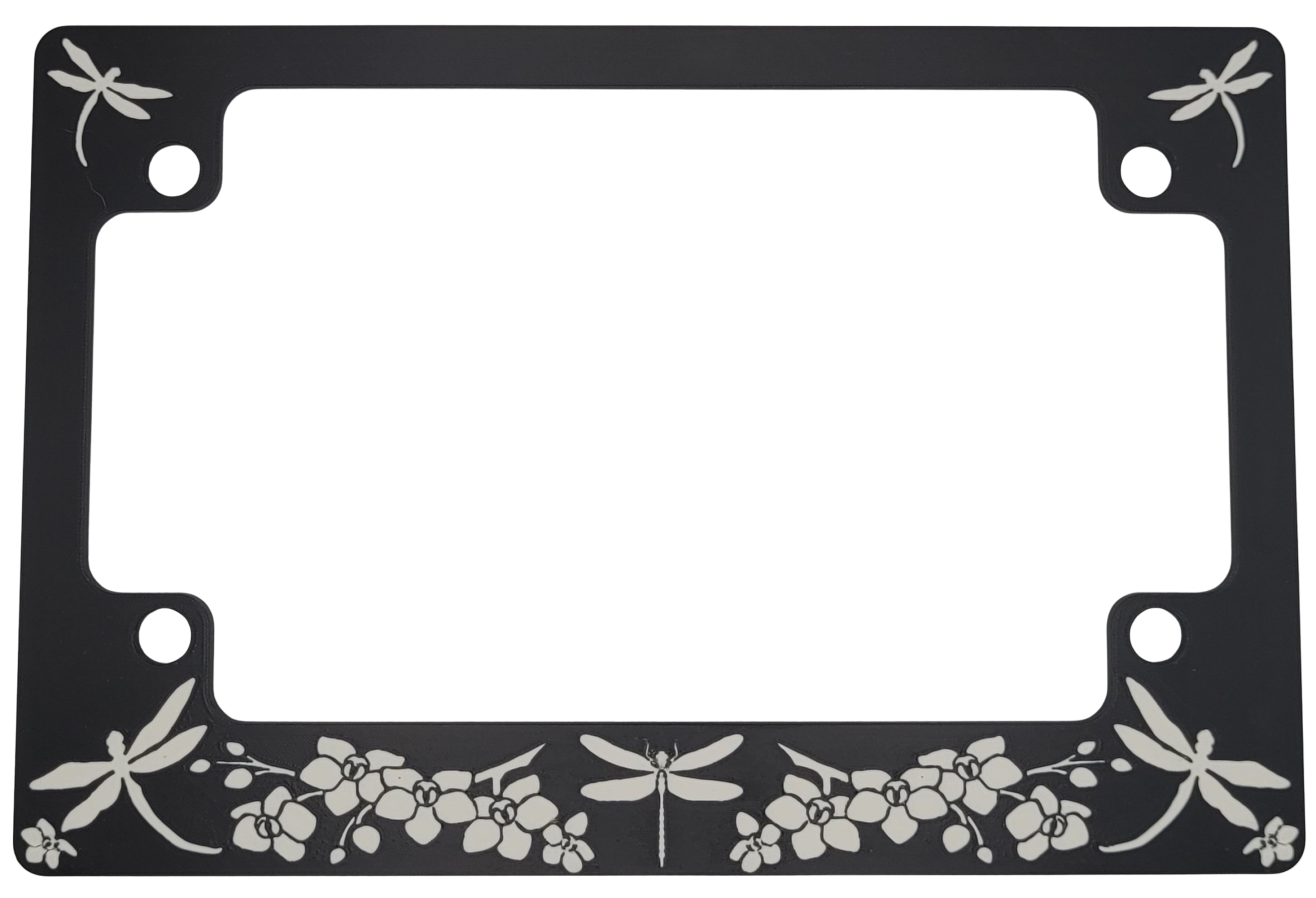 Dragonfly Motorcycle License Plate Frame