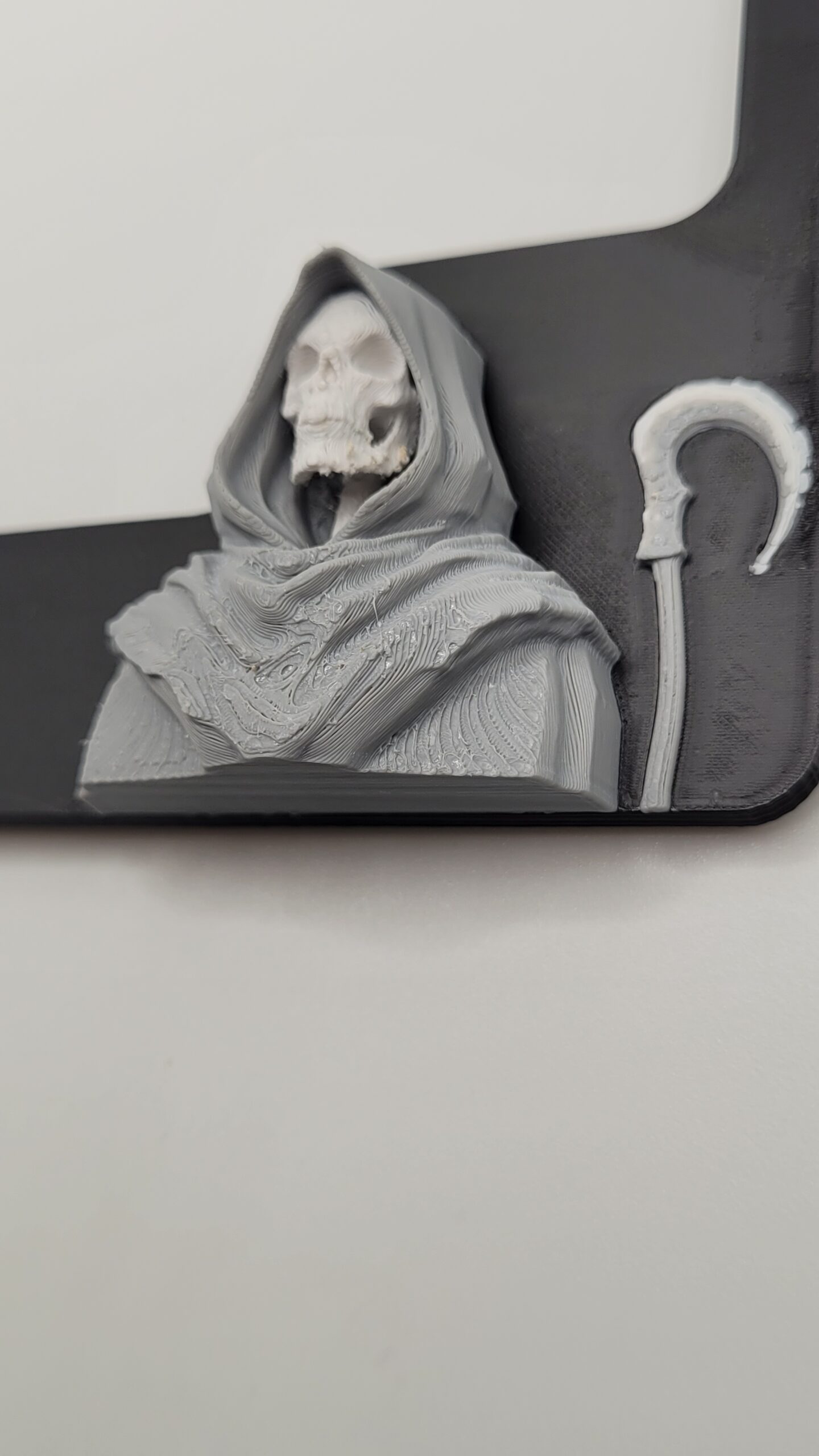 Reaper Motorcycle License Plate Frame - Image 2